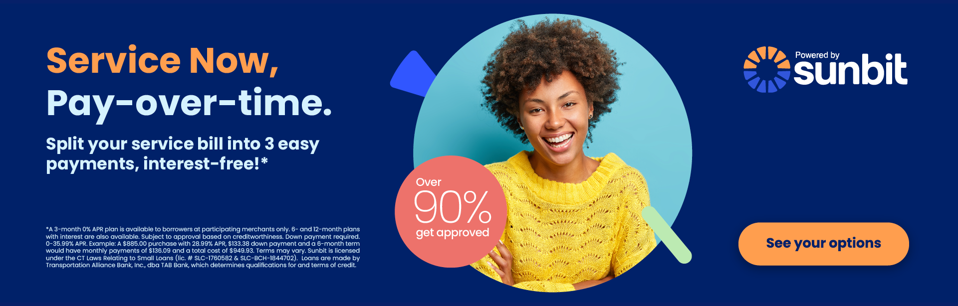 Service Now, 
Pay-over-time